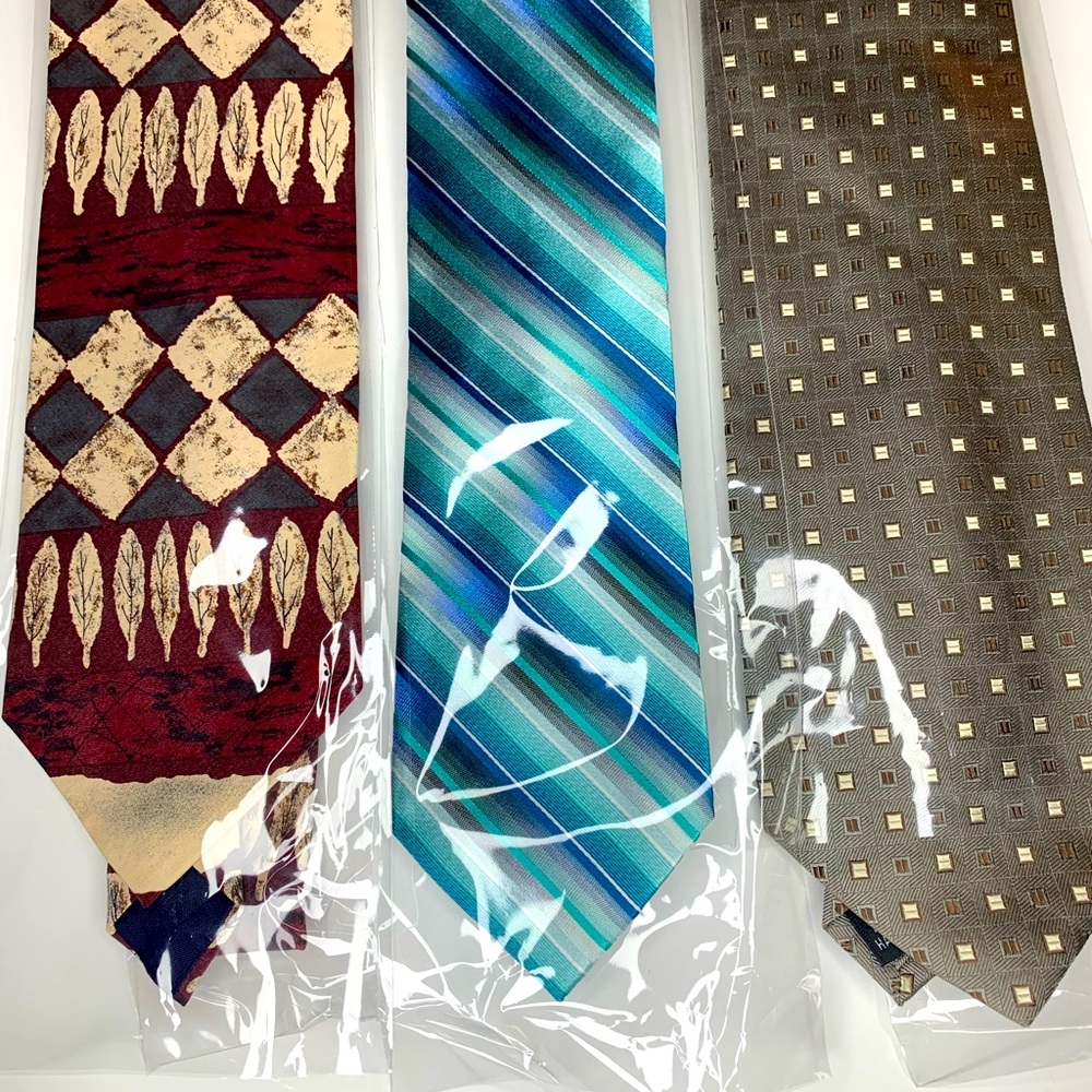 BUY 1 GET 2 FREE! NEW Brand Name Men’s Neck Tie 100% Silk